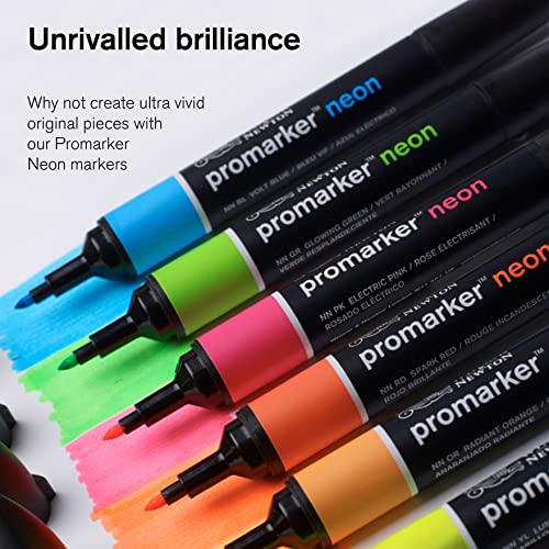 Winsor & Newton ProMarker Brush Set, 6 Count, Mid Tones Winsor & Newton