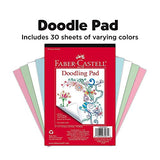 Faber-Castell Back to School Beeswax Crayon Coloring Set - 24 Beeswax Crayons, Crayon Sharpener & Doodle Pad, Multi (FC14339) Faber-Castell