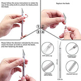 JTIEO Weeding Tools for Vinyl 26Pcs Craft Weeding Tools Kits Cricut Weeding Tool Set Scrapbooking Tools DIY Art Tools Precise Vinyl Weeding Tool Kit JTIEO