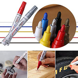 Paint Pens, Markers on Almost Anything Never Fade Quick Dry and Permanent, Oil-Based Waterproof Paint Marker Pen Set for Rocks Painting, Wood, TFIVE