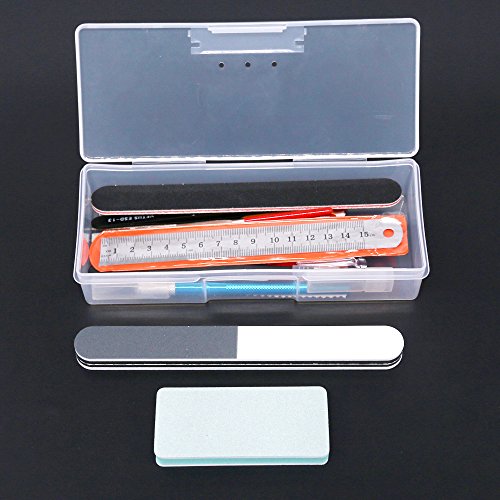 Rustark 21Pcs Modeler Basic Tools Craft Set Hobby Building Tools Kit for Gundam Car Model Building Rustark