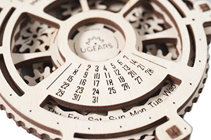 UGEARS Date Navigator Wooden Mechanical Model