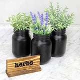 Darware Blank Wood Tabletop Signs (6-Pack, Brown); Natural Wood Signs for DIY Decorating for Weddings, Parties, Events and Business Darware