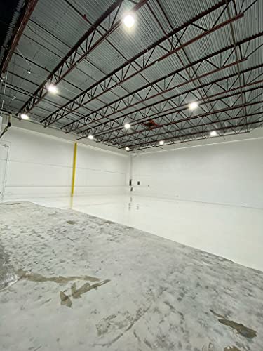 Clear Epoxy Resin Coating for Floors & Counter Tops, 100% Solids, Self Leveling - 3 Gallon Kit + Latux Squeegee - WoodArtSupply