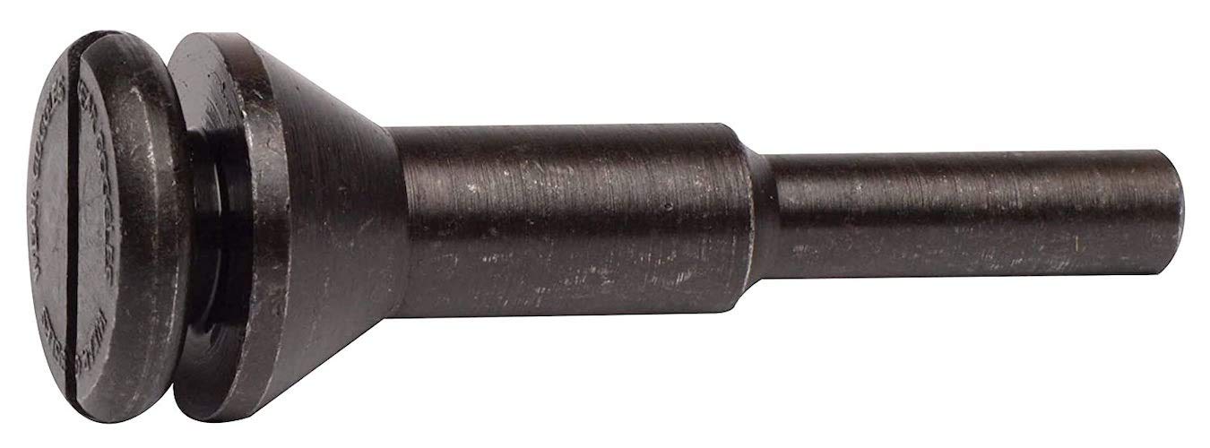 Weiler 56490 Mounting Mandrel For Cut-Off Wheels W/3/8" Arbor Hole, 1/4" Stem Weiler