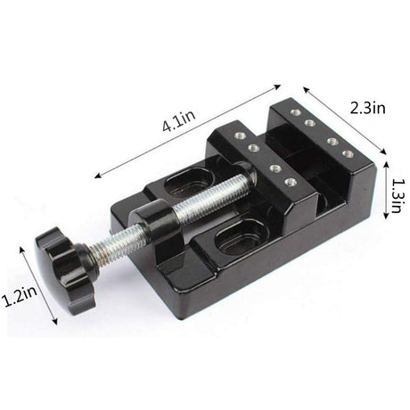 BUYSK Mini Bench Vice Clamp Mini Flat Clamp Opening Parallel Table Vise for Watch Repairing Sculpture Craft Jewelry DIY Carving Tool BUYSK