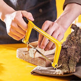 Hanpex 6 in. Mini Hacksaw & mitre Block Set - 150mm Extra Fine Cut Hack Saw with Bi-Metal Blade Hanpex