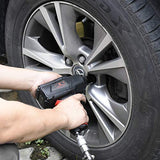 AEROPRO TOOLS 1/2-Inch Composite Air Impact Wrench(A301), Twin Hammer, 1200FT-LBS Max Loosening Torque, 7000RPM, Heavy Duty Pneumatic Impact Gun, for AEROPRO TOOLS INC