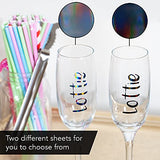 Black Metallic Vinyl Holographic & Oil Slick Vinyl Permanent for Cricut: [10PK, 12 x 11 inch] Black Chrome Vinyl, Chrome Vinyl & Black Holographic Kraftex