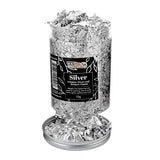 U.S. Art Supply Metallic Foil Schabin Gilding Silver Leaf Flakes - Imitation Silver 10 Gram Bottle - Gild Picture Frames, Paintings, Furniture, U.S. Art Supply