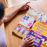 Melissa & Doug Reusable Sticker Pad: Dress-Up - 165+ Stickers Removable Stickers, Kids Fashion Activities, Restickable Book For Ages 3+ Melissa & Doug