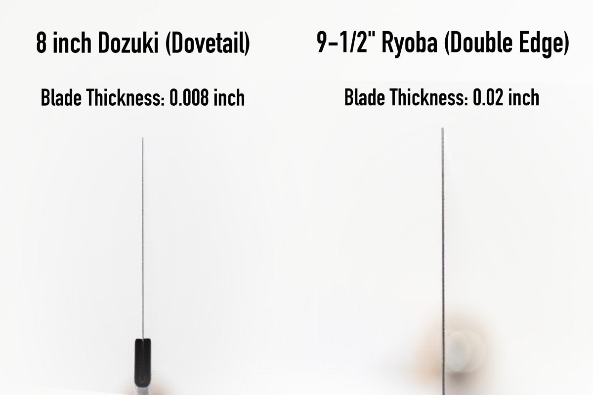 SUIZAN Japanese Pull Saw Hand Saw 8 Inch Dozuki Dovetail 0.2mm Single Edge Blade for Kumiko Shoji Woodworking tools SUIZAN