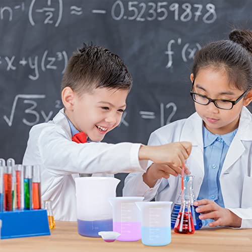 Silicone Resin Measuring Cups Tool Kit, Non-Stick Silicone Cups for Epoxy Resin, Reusable 250&100ml Silicone Mixing Cups with Stir Sticks, Pipettes, YITIAOXIAOYU