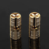 Duokon Ring Box Hinges, 4Pcs/Pack Copper Brass Cabinet Gift Box Concealed Barrel Hinge 8mm 180 Opening Angle Duokon