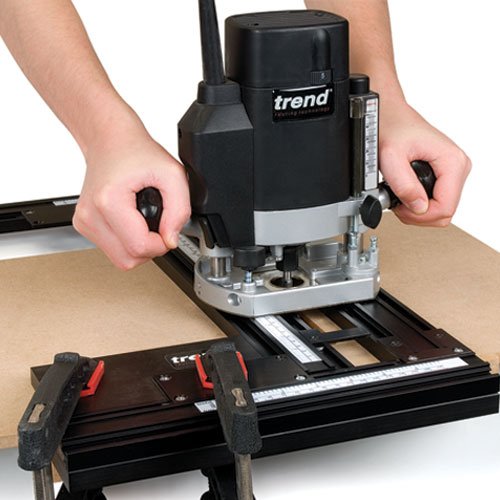 Trend Enterprises Trend Varijig Tenon and Grooving Jig for Precise Routing of Grooves and Tenons, VJS/TG/JIG - WoodArtSupply