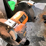 Bench Grinder Eye Shield, 2 Pcs Grinder Eyeshield Replacement Kit for Most Bench Grinders WAGX