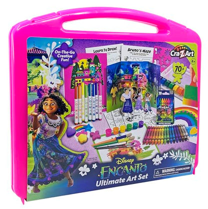 Cra-Z-Art Disney Encanto Ultimate Art Studio, Rainbow Kids Art Set for Ages 4 and Up - WoodArtSupply