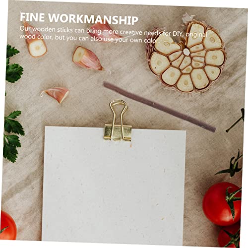 TEHAUX 40pcs Branch Tree Branch Decor Crafts with Twigs and Branches Exquisite DIY Wood Sticks Birch Tree Branches Birch Wood Sticks Delicate DIY TEHAUX