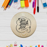 Round Wooden Plaques for Crafts, Natural Pine Unfinished Wood Plaque, Great Wood Base for DIY Craft Projects & Home Decoration - 4" inch - 2 Pcs. Better crafts