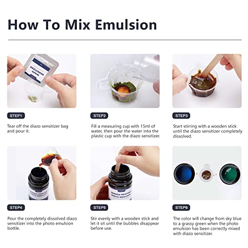 Caydo 46 Pieces Screen Printing Kit with 4 Color Screen Printing Ink, 2 Size Screen Printing Frame and Squeegees for Screen Printing Caydo