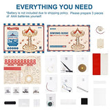 ROKR Classic 3D Wooden Music Box Kit with LED Swing Ride Mechanism for Adults and Kids ROKR