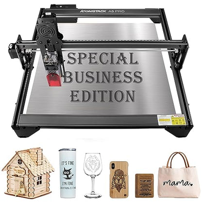 ATOMSTACK P9 M40 Laser Engraver with Touch Screen Control Terminal, Support  Offline TF Card Engraving, 40W Portable Mini Laser Cutting Machine, Laser