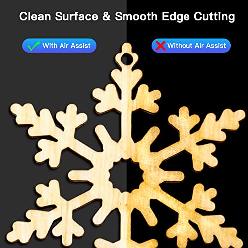 BROVR Air Assist, Air Pump for Most of Laser Cutter and Engraver,Air Assist Pump Kit with Adjustable 30L/Min,for CNC Cutting and Laser BROVR