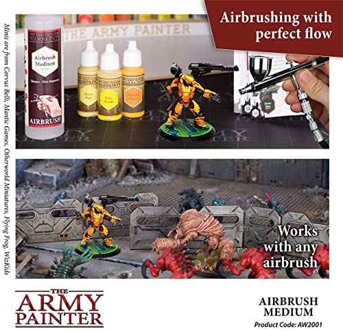 The Army Painter Complete Airbrush Paint Set and Airbrush Thinner - Air Brush Painting Set, Airbrush Painting Supplies, Warpaints Air Brush Paint