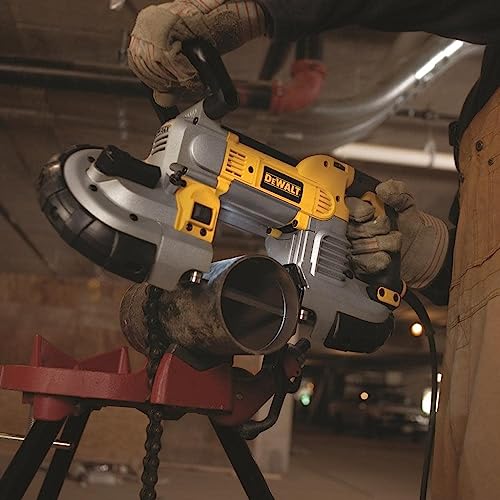 DEWALT Portable Band Saw, Deep Cut, 10 Amp, 5-Inch (DWM120K) DEWALT