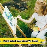 12 Pack Stretched Canvases for Painting with 11x14, 9 x12, 8x10, 5x7(3 of Each), Blank Primed Canvas for Oil, Acrylic & Others, Multi Size Set for Inburit