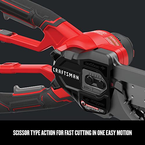 CRAFTSMAN V20 Cordless Lopper, 6 inch, Battery and Charger Included (CMCCSL621D1) - WoodArtSupply