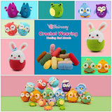 Faircosy Crochet Kit for Beginners Crocheting: Crochet Animal Kits for Kids & Adults - Learn to Knitting Cat Amigurumi Starter Kit with Detailed Faircosy