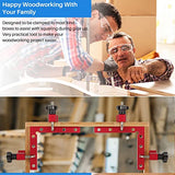 90 Degree Positioning Squares Right Angle Clamps 5.5" x 5.5"(14 x 14cm) Aluminum Alloy Woodworking Carpenter Corner Clamping Square Tool for Picture Amtake