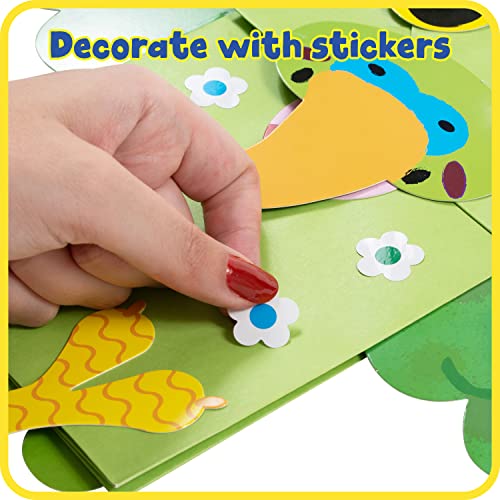 READY 2 LEARN Paper Bag Puppet Pets - 238 Pieces - 6 Animals - Puppet Making Kit for Kids Ages 3-5 - Inspire Creativity, Storytelling and Role Play READY 2 LEARN