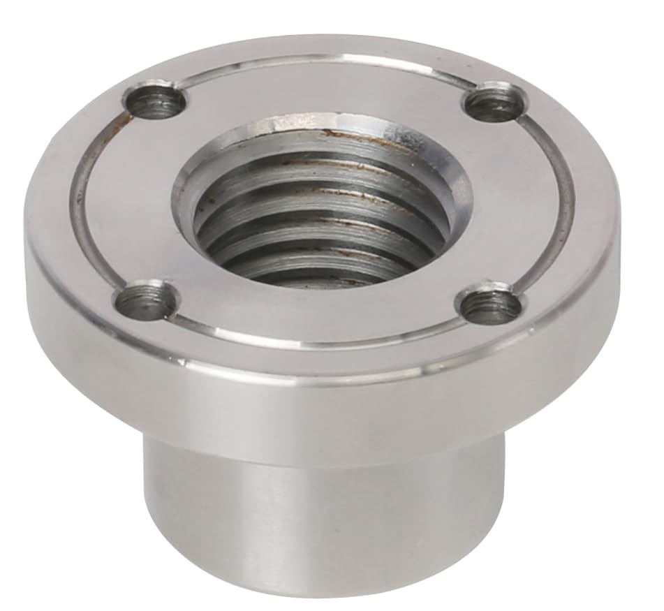 VINWOX 2" Wood Lathe Steel Faceplate, 1”x8TPI Spindle Thread Woodworking Machine Chuck Face Plate VINWOX