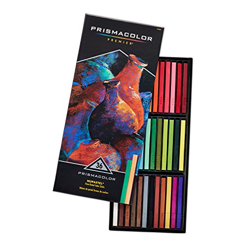 Prismacolor 27050 Premier NuPastel Firm Pastel Color Sticks, 36-Count Prismacolor