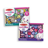 Melissa & Doug Sweet Hearts and Butterfly Friends Bead Set of 2 - 250+ Wooden Beads Melissa & Doug