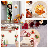 6 Pieces Mini Wooden Cutting Board Craft with Handle Wooden Chopping Board Unfinished Round Charcuterie Boards Mini Cheese Board Rustic Paddle for Yulejo