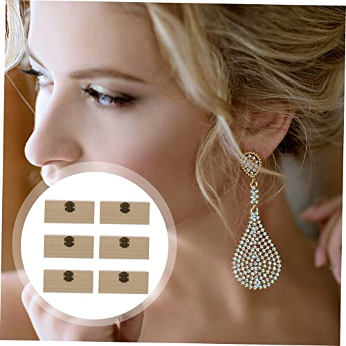 Abaodam 18 Pcs Wooden Box with Lock Ring Storage Organizer Jewelry Organizer Trays for Drawers Wood Gift Containers Unfinished Wooden Jewelry Case Abaodam