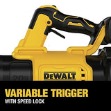 DEWALT 20V MAX* XR Leaf Blower, Cordless, Handheld, 125-MPH, 450-CFM, Tool Only (DCBL722B) DEWALT