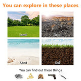 XPSGOLD Metal Detector Pinpointing,Waterproof Pinpointer 360 Degree Search Gold&Treasure Finder with Belt Holster &LED Indicator& Buzzer Vibration, XPSGOLD