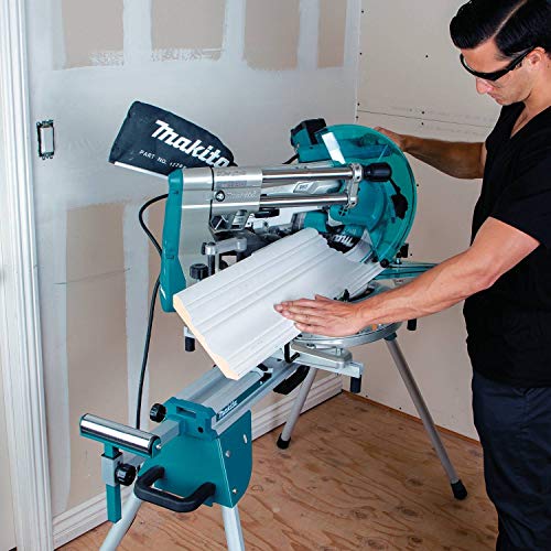 Makita LS1219LX 12" Dual-Bevel Sliding Compound Miter Saw with Laser and Stand Makita