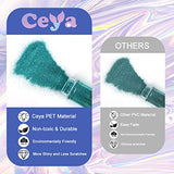 Ceya 3.5oz/ 100g Ultra Fine Glitter Powder Pearl White Glitter 1/128” 0.008” 0.2mm for Slime Epoxy Resin Craft Tumbler Jewelry Nail Art Festival ceya