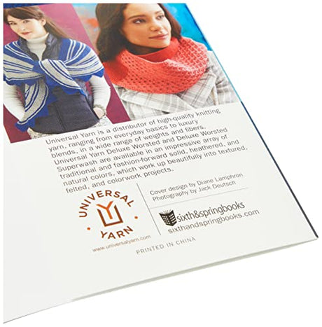 50 Garter Stitch Gifts to Knit: The Ultimate Easy-to-Knit Collection Featuring Universal Yarn Deluxe Worsted Sixth & Spring Books