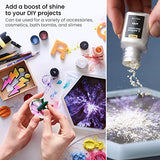 Arteza Mica Powder for Epoxy Resin, 35 Colors, 0.35 oz Bottles, Art Supplies for Candle Making & DIY Crafts ARTEZA