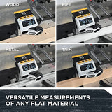 REEKON M1 Caliber Measuring Tool for Miter Saws – Eliminates Need to Measure & Mark Materials, Reduces Cut Time and Increases Safety, Measures Flat & REEKON
