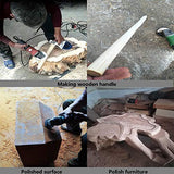 Winbyoan Wood Carving Disc Grinder Shaping Disc 7/8 Inch Bore Wood Tungsten Carbide Grinding Wheel Carving Abrasive Disc for Sanding Carving Shaping Winbyoan