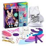 Craft-tastic – Make a Bunny Friend Craft Kit – Learn to Make 1 Easy-to-Sew Stuffie with Clothes & Accessories Craft-tastic