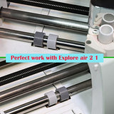 Rubber Roller Replacement Compatible with Cricut Maker 3 Maker and Explore Air2 1 Series UESGSEIZO