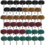 Rocaris 40 Pack 1 inch Abrasive Wheel Buffing Polishing Wheel Set for Rotary Tool - 25mm… Rocaris